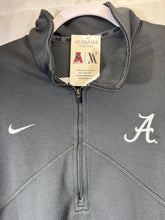 Load image into Gallery viewer, Nike X Alabama Team Issued Black Quarter Zip Large
