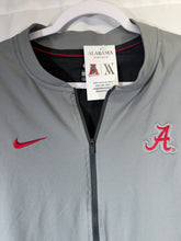 Load image into Gallery viewer, Nike X Alabama Team Issued Grey Zip Up Large
