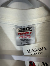 Load image into Gallery viewer, Vintage Bama X Oneita White Big Al T-Shirt Small

