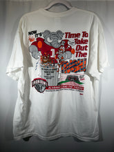 Load image into Gallery viewer, 2008 Iron Bowl White "The Party's Over" T-Shirt Large
