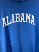 Load image into Gallery viewer, Alabama Spellout Blue T-Shirt Large
