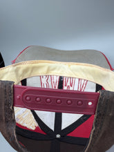 Load image into Gallery viewer, Vintage Alabama Crimson/Black Distressed Two Tone Snapback Hat
