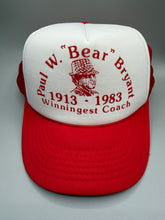 Load image into Gallery viewer, 1983 Bear Bryant Two Tone Trucker Snapback Hat
