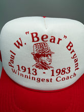 Load image into Gallery viewer, 1983 Bear Bryant Two Tone Trucker Snapback Hat
