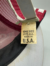 Load image into Gallery viewer, 1980s Alabama Three Striped USA Trucker Snapback Hat
