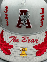 Load image into Gallery viewer, 1980s Bear Bryant Grey Trucker Snapback Hat
