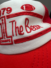 Load image into Gallery viewer, 1979 National Champs Bear Bryant Trucker Snapback Hat USA Made
