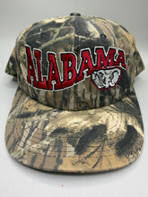 Load image into Gallery viewer, Vintage Alabama X Signatures Camouflage Snapback Hat
