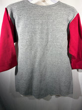 Load image into Gallery viewer, 1970's Bama X Russell Grey/Crimson 3/4 Sleeve Sweatshirt Small
