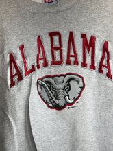 Load image into Gallery viewer, Vintage Alabama X Hanes Spellout Embroidered Grey Crewneck Sweatshirt Large
