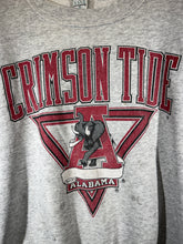 Load image into Gallery viewer, Vintage Alabama Crimson Tide Grey Distressed Crewneck Sweatshirt XL

