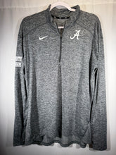 Load image into Gallery viewer, Alabama X Nike Team Issued Grey Quarter Zip Large
