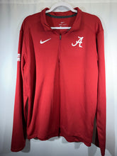 Load image into Gallery viewer, Alabama X Nike Team Issued Crimson Quarter Zip Large
