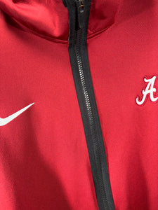 Alabama X Nike Team Issued Zip Up Crimson Coat Large