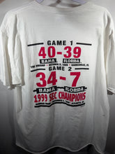 Load image into Gallery viewer, 1999 SEC Champs White T-Shirt Large
