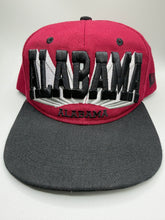 Load image into Gallery viewer, Vintage Alabama X Golden Lion Two Tone Snapback Hat
