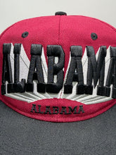 Load image into Gallery viewer, Vintage Alabama X Golden Lion Two Tone Snapback Hat
