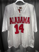 Load image into Gallery viewer, Vintage Alabama X Red Oak #14 White Football Jersey Large
