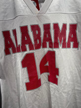 Load image into Gallery viewer, Vintage Alabama X Red Oak #14 White Football Jersey Large
