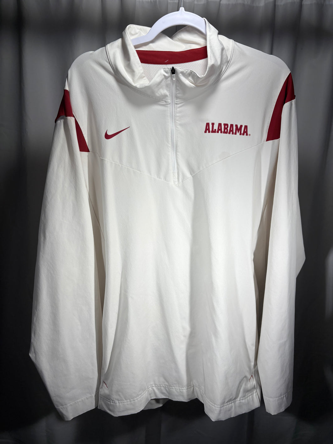 Alabama X Nike Team Issued Half Zip XXL 2XL