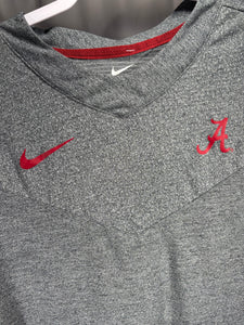 Alabama X Nike Team Issued Grey Long Sleeve Large