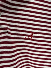 Load image into Gallery viewer, Alabama X Ashworth Striped Polo Shirt Small
