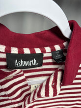 Load image into Gallery viewer, Alabama X Ashworth Striped Polo Shirt Small
