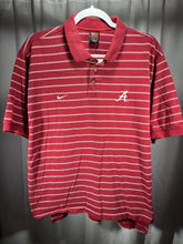 Load image into Gallery viewer, Alabama X Nike Striped Polo Shirt Medium
