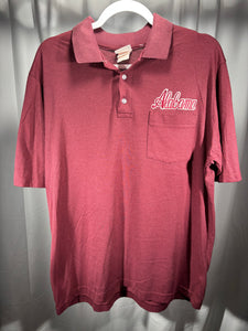 Vintage Alabama Crimson Polo Shirt Large