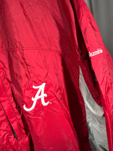 Alabama X Columbia Crimson Rain Jacket XXL 2XL