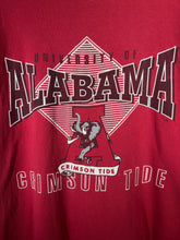 Load image into Gallery viewer, Vintage Alabama X Hanes Heavyweight Crimson T-Shirt Medium
