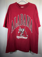Load image into Gallery viewer, Vintage Alabama X Hanes Heavyweight Crimson T-Shirt XL

