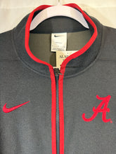 Load image into Gallery viewer, Nike X Alabama Team Issued Dark Grey Quarter Zip Small
