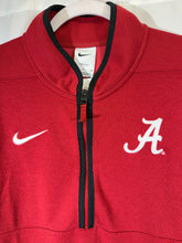 Load image into Gallery viewer, Nike X Alabama Team Issued Crimson Red Quarter Zip Small
