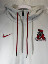 Load image into Gallery viewer, Nike X Alabama Team Issued Off White Zip Up W Hood Small
