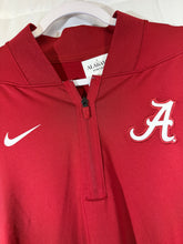 Load image into Gallery viewer, Nike X Alabama Team Issued Crimson Quarter Zip Small

