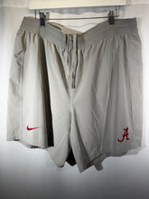 Load image into Gallery viewer, Nike X Alabama Team Issued Grey Gym Shorts XL
