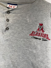 Load image into Gallery viewer, Vintage Alabama X NCC Apparel Grey Henley Pullover Boxy L/XL
