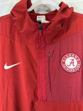 Load image into Gallery viewer, Nike X Alabama Team Issued Crimson Quarter Zip W Hood Large
