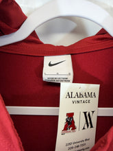Load image into Gallery viewer, Nike X Alabama Team Issued Crimson Quarter Zip W Hood Large

