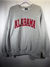 Load image into Gallery viewer, Vintage Alabama X MV Sport Grey Spellout Crewneck Sweatshirt XL
