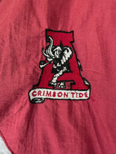 Load image into Gallery viewer, Vintage Alabama Striped Crimson/Grey Windbreaker Jacket M/L

