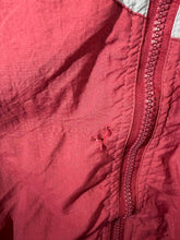 Load image into Gallery viewer, Vintage Alabama Striped Crimson/Grey Windbreaker Jacket M/L
