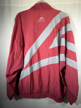Load image into Gallery viewer, Vintage Alabama Striped Crimson/Grey Windbreaker Jacket M/L
