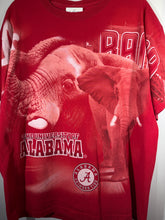 Load image into Gallery viewer, Crimson Alabama All Over Print T-Shirt L/XL
