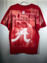 Load image into Gallery viewer, Crimson Alabama All Over Print T-Shirt L/XL
