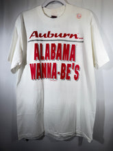Load image into Gallery viewer, 1994 Iron Bowl "Alabama Wanna-Be's" White Game Day T-Shirt M/L

