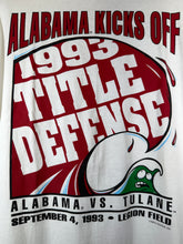 Load image into Gallery viewer, 1993 Bama Vs Tulane "Here Comes The Tide" Game Day T-Shirt M/L
