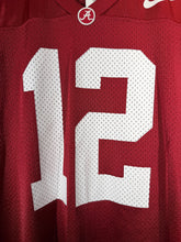 Load image into Gallery viewer, Alabama X Nike #12 Crimson Football Jersey Large
