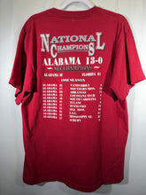 Load image into Gallery viewer, 1992 National Champs Graphic Crimson T-Shirt Large

